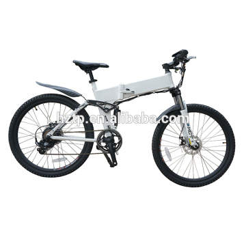 TOP E-cycle 26inch складной электрический горный велосипед со скрытой батареей